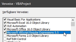 Microsoft VBScript Regular Expressions